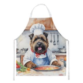 Bouvier des Flandres The Chef Apron Cooking Kitchen Server Baking Crafts Gardening for Adult Women Men, Unisex, Large, Multicolor